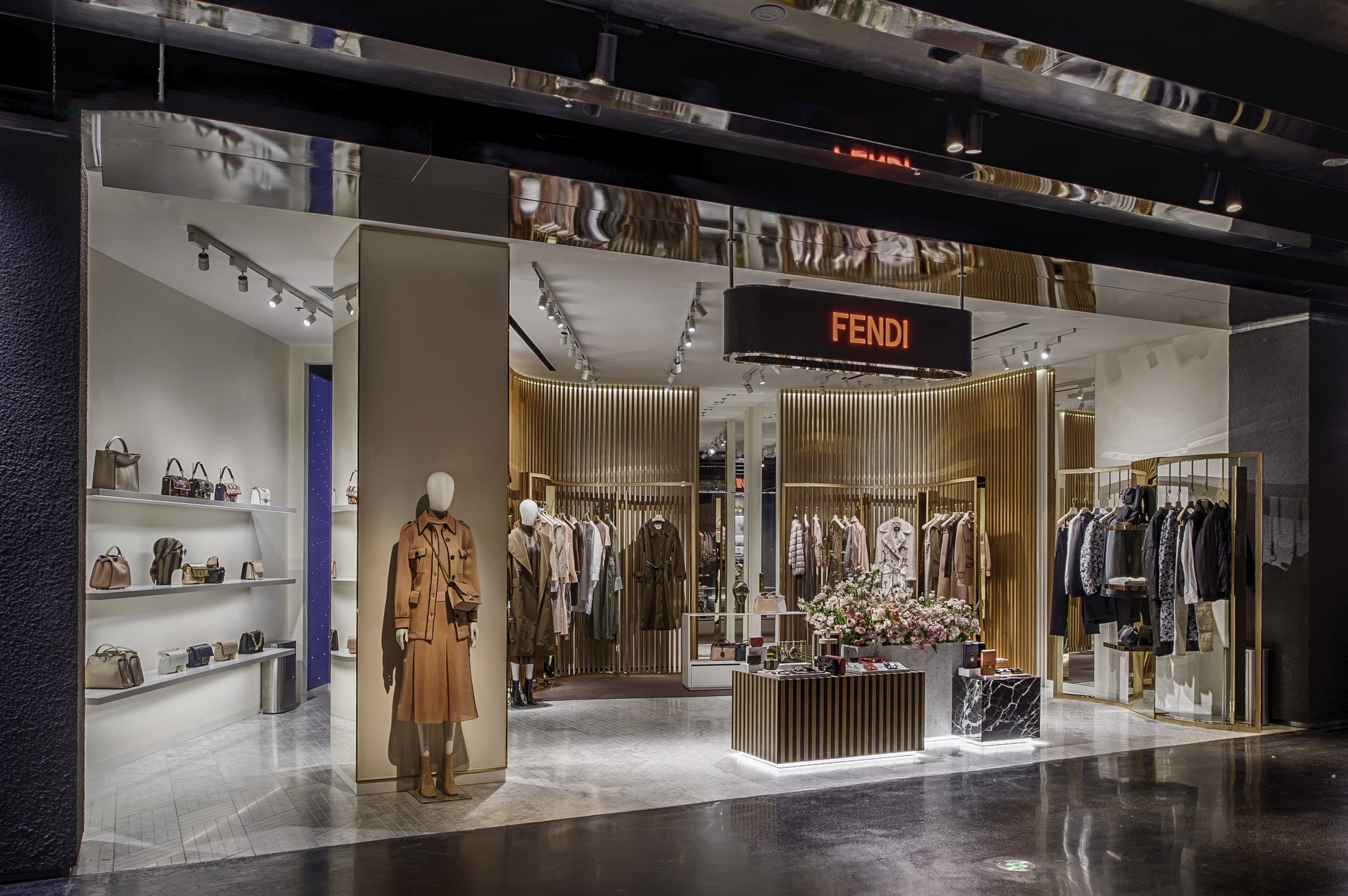 Fendi Store in the Design District Editorial Stock Photo - Image