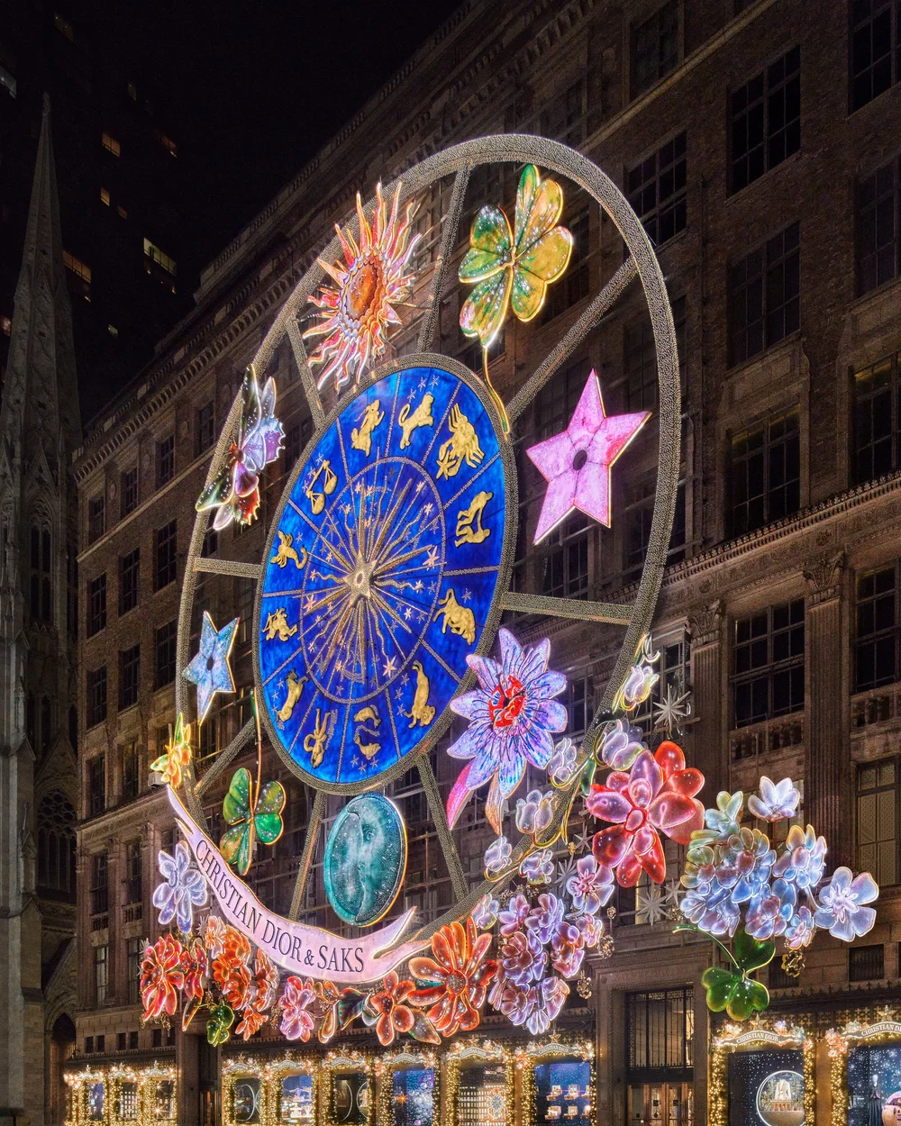 DIOR Dior's Carousel of Dreams at Saks Fifth Avenue, New York, USA