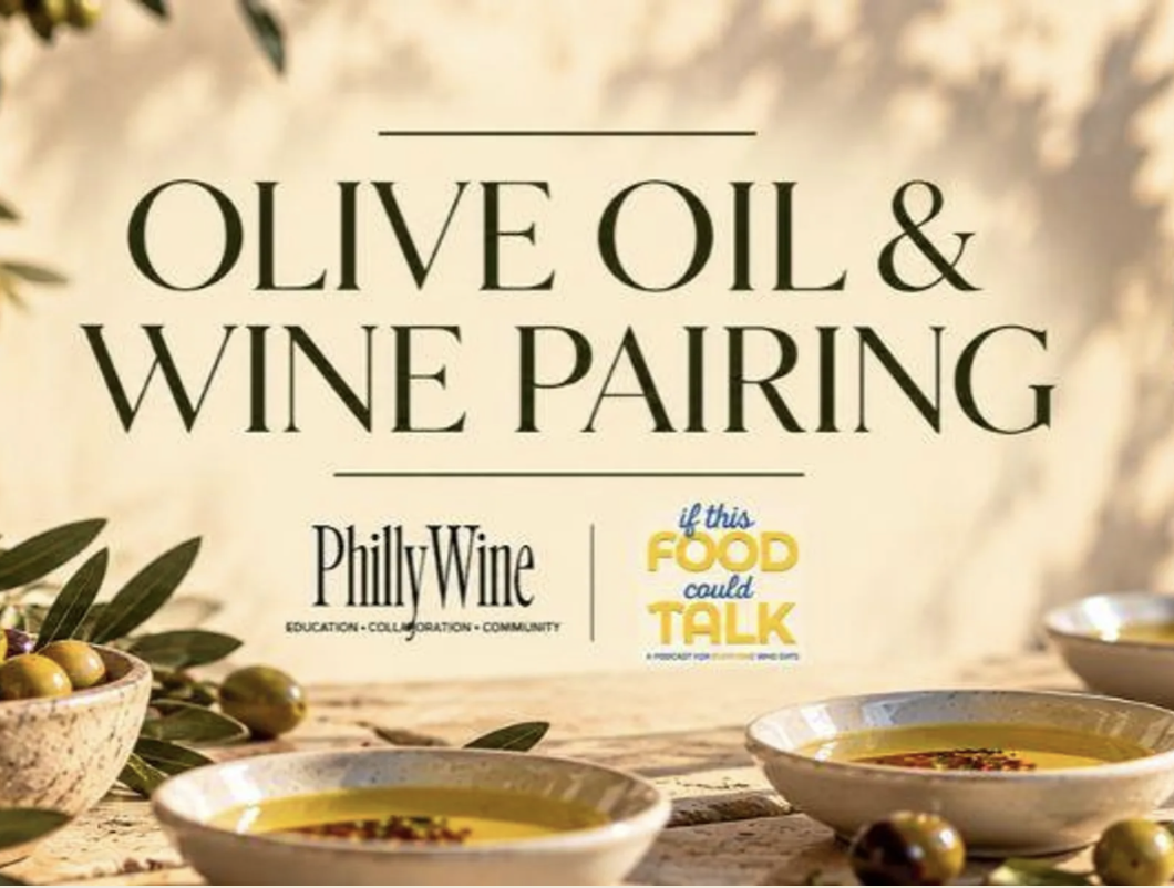 olive oil and wine pairing
