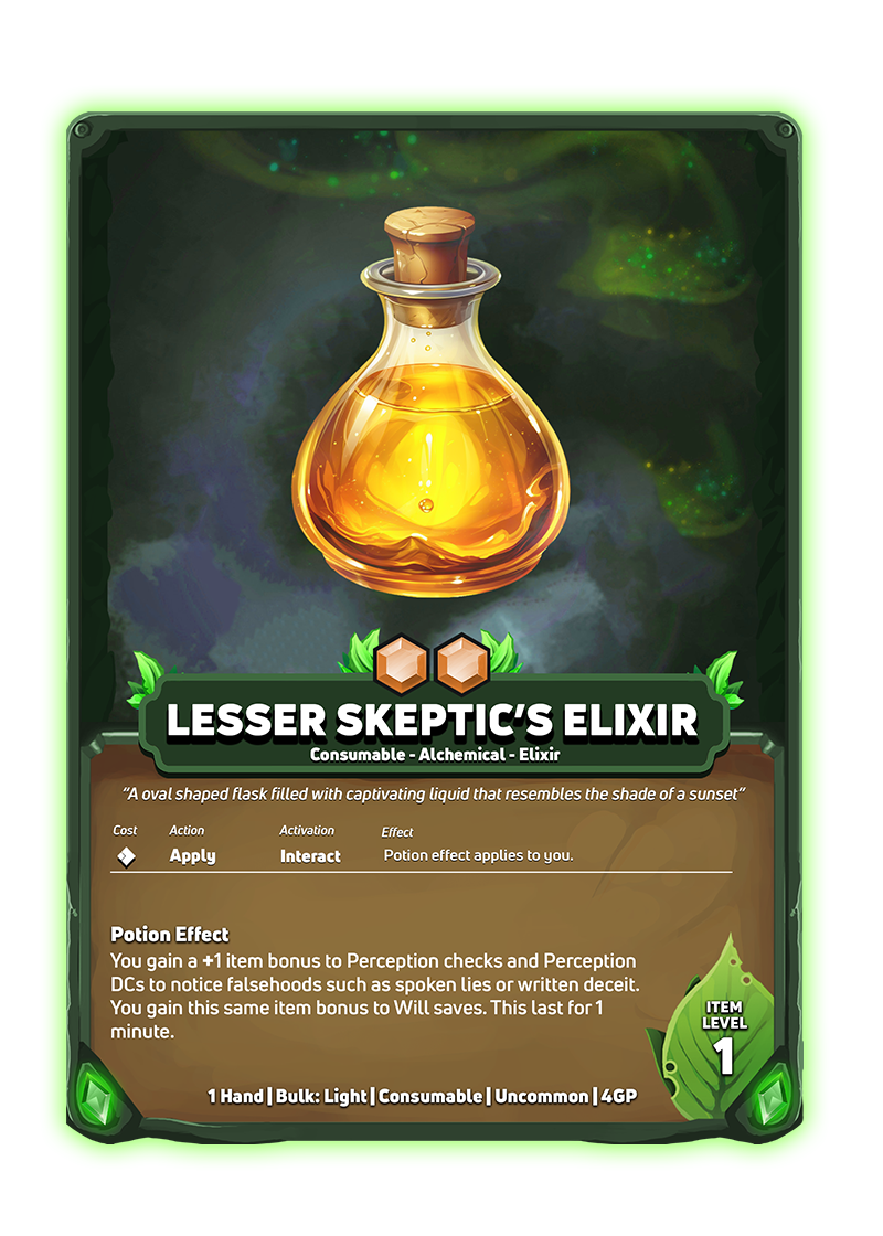 Free Pathfinder 2e Potion &amp; Poison Item Cards — Adventurers Arsenal