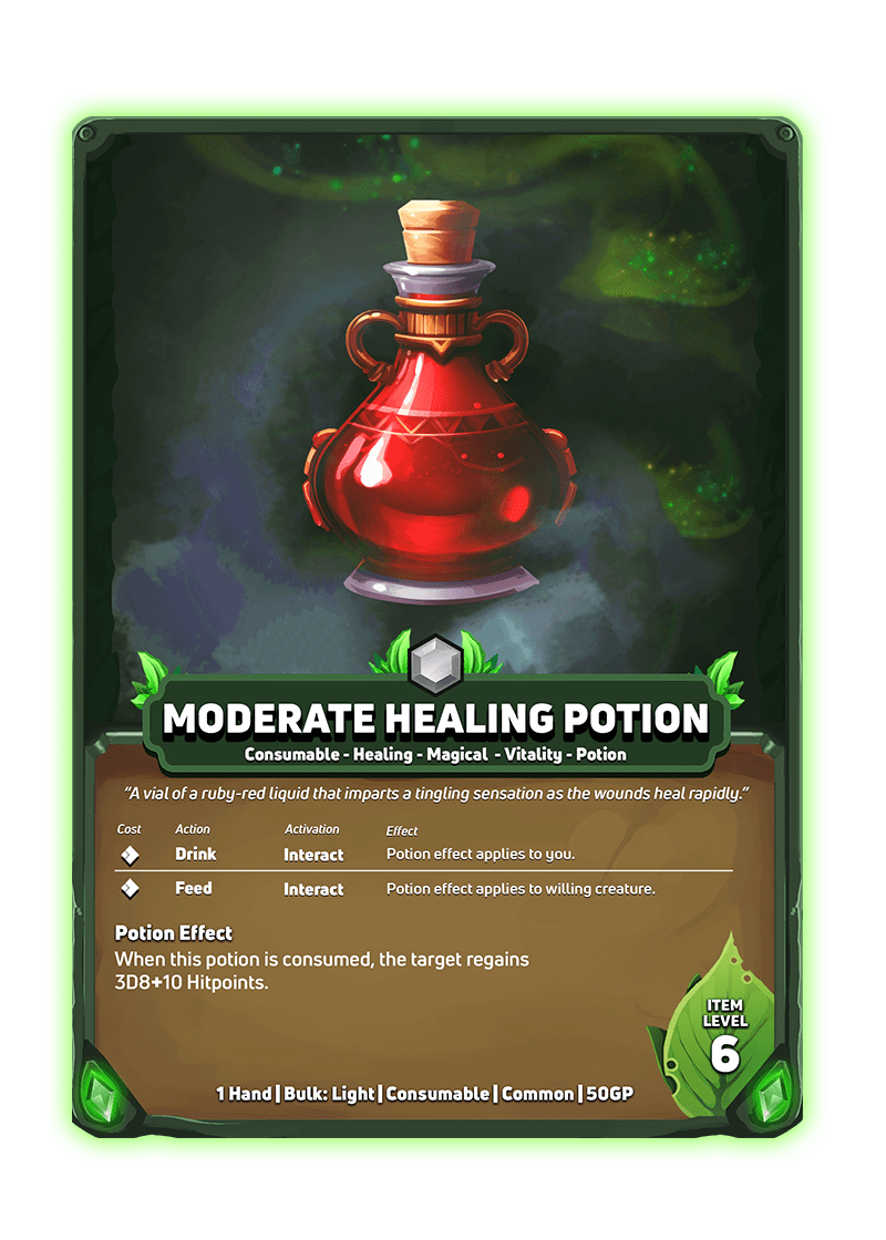 Free Pathfinder 2e Potion &amp; Poison Item Cards — Adventurers Arsenal