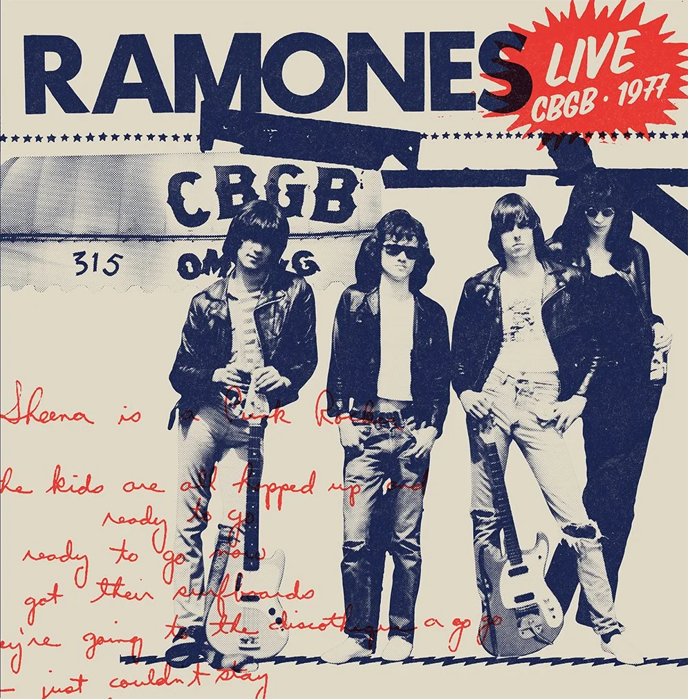 RAMONES - LIVE AT CBGB, 1977