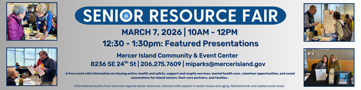 Mercer Island Senior Resource Fair