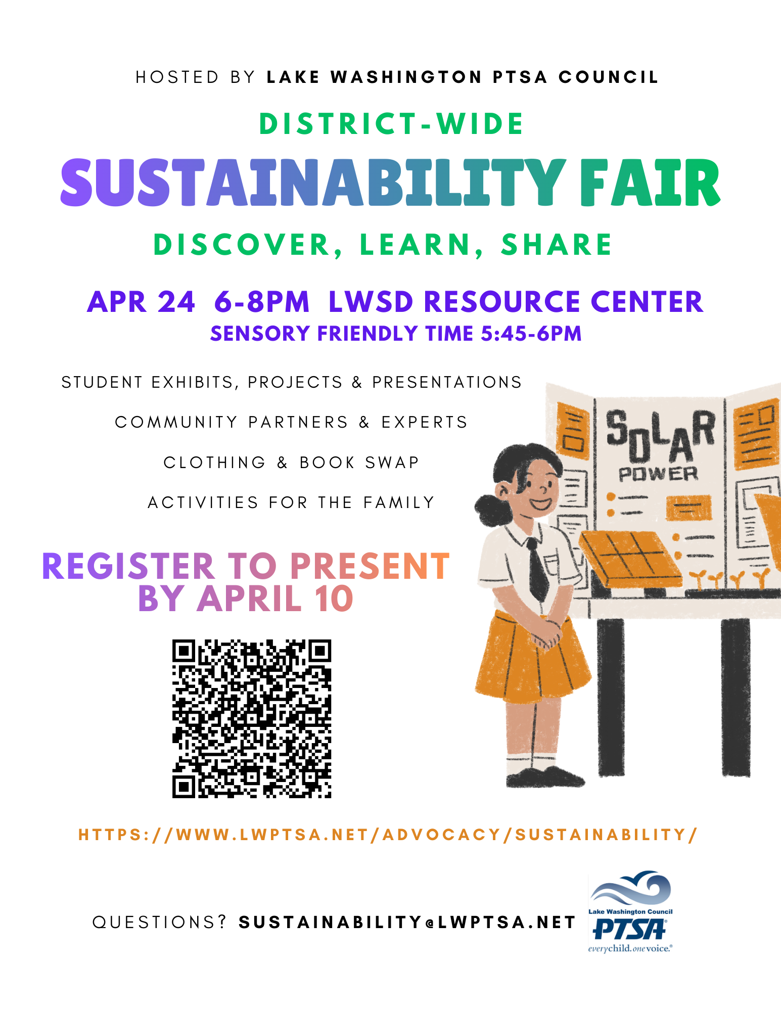 LWPTSA Sustainability Fair