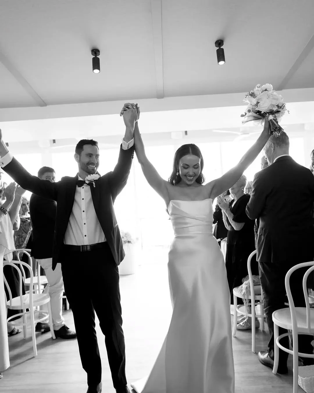 One PROUD team, right here&nbsp;🤍🤍. Thank you @maddi_hill and @lukemallett__ for your magical words.

&quot;We feel so lucky to have celebrated our wedding at TINTA. Demi, Laura and the team were incredible from start to finish, so warm, profession