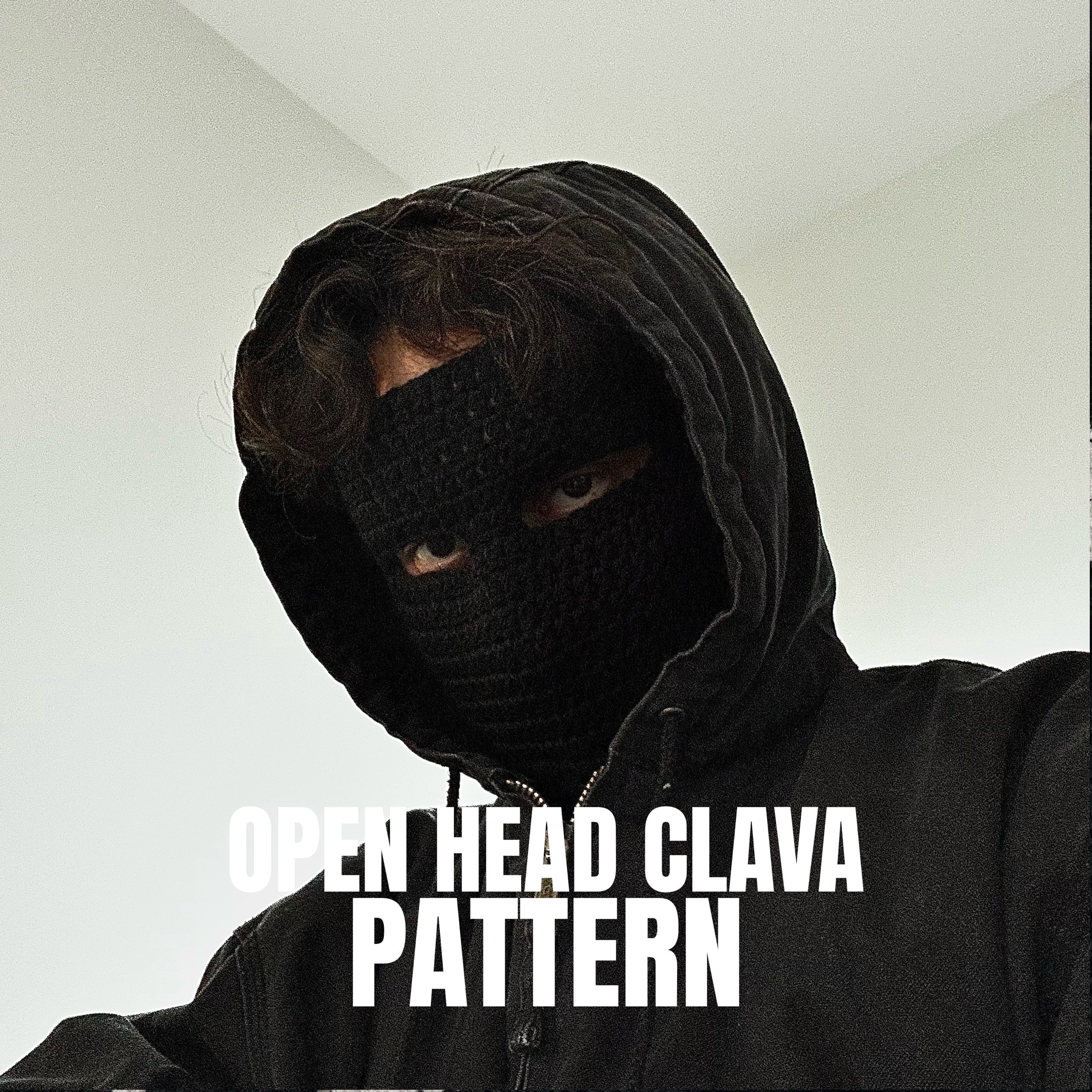 DIGITAL FILE- OPEN HEAD CLAVA PATTERN
