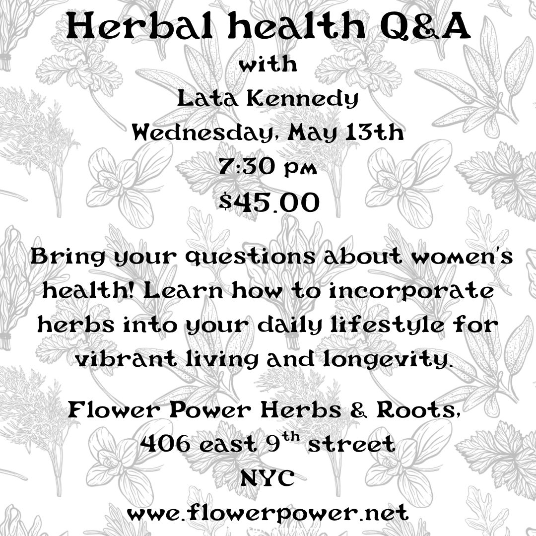 Herbal Health Q and A with Lata