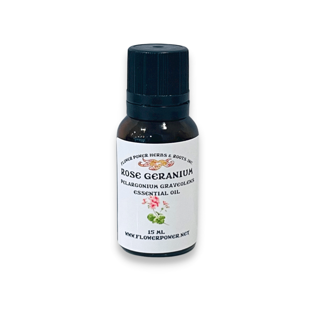 Organic Rose Geranium Essential Oil