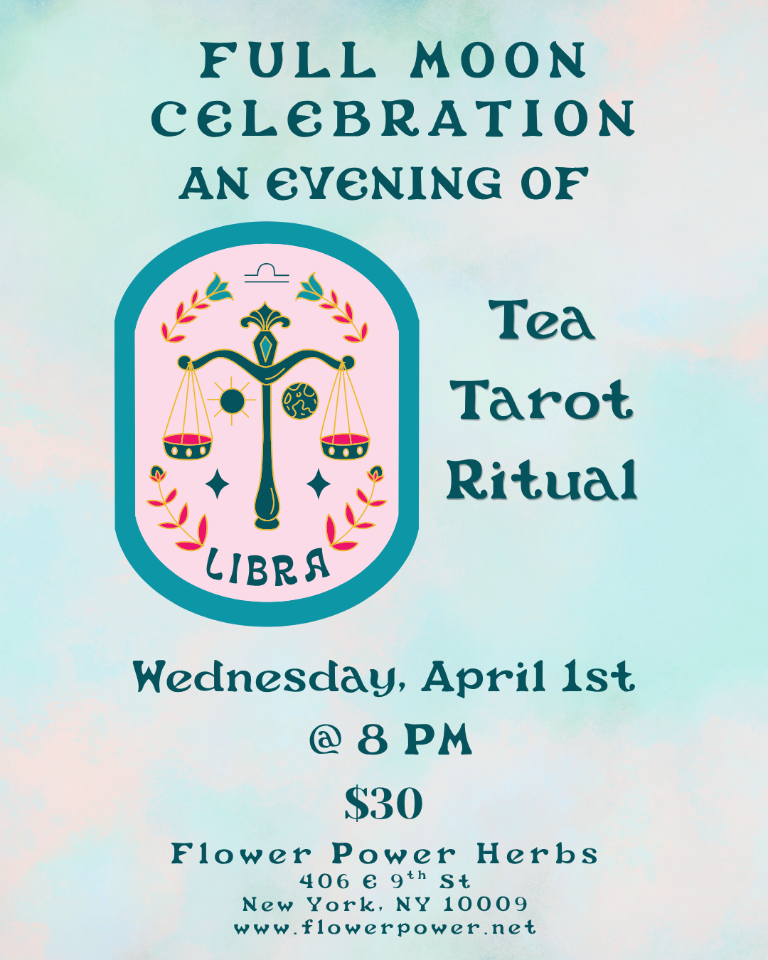 Full Moon in Libra  Circle with YesSpiral