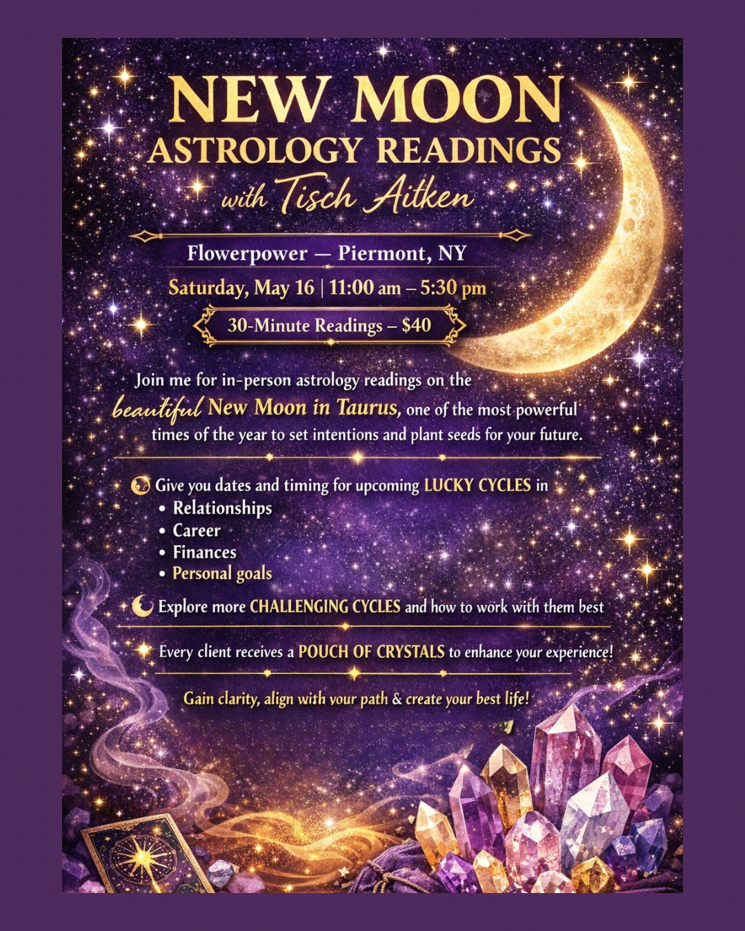 Astrological Readings with Tisch Aitken