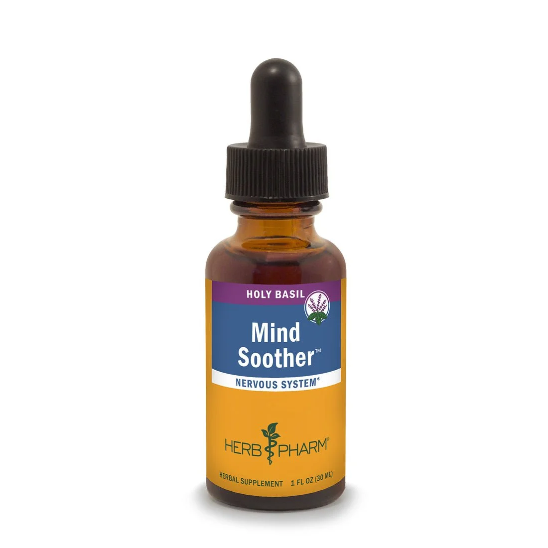 Mind Soother™: Holy Basil Herb Pharm Tincture Blend