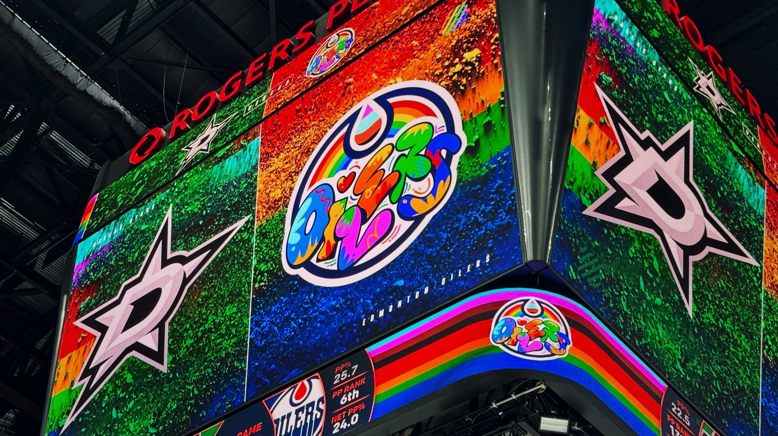 Oilers Pride Night Logo