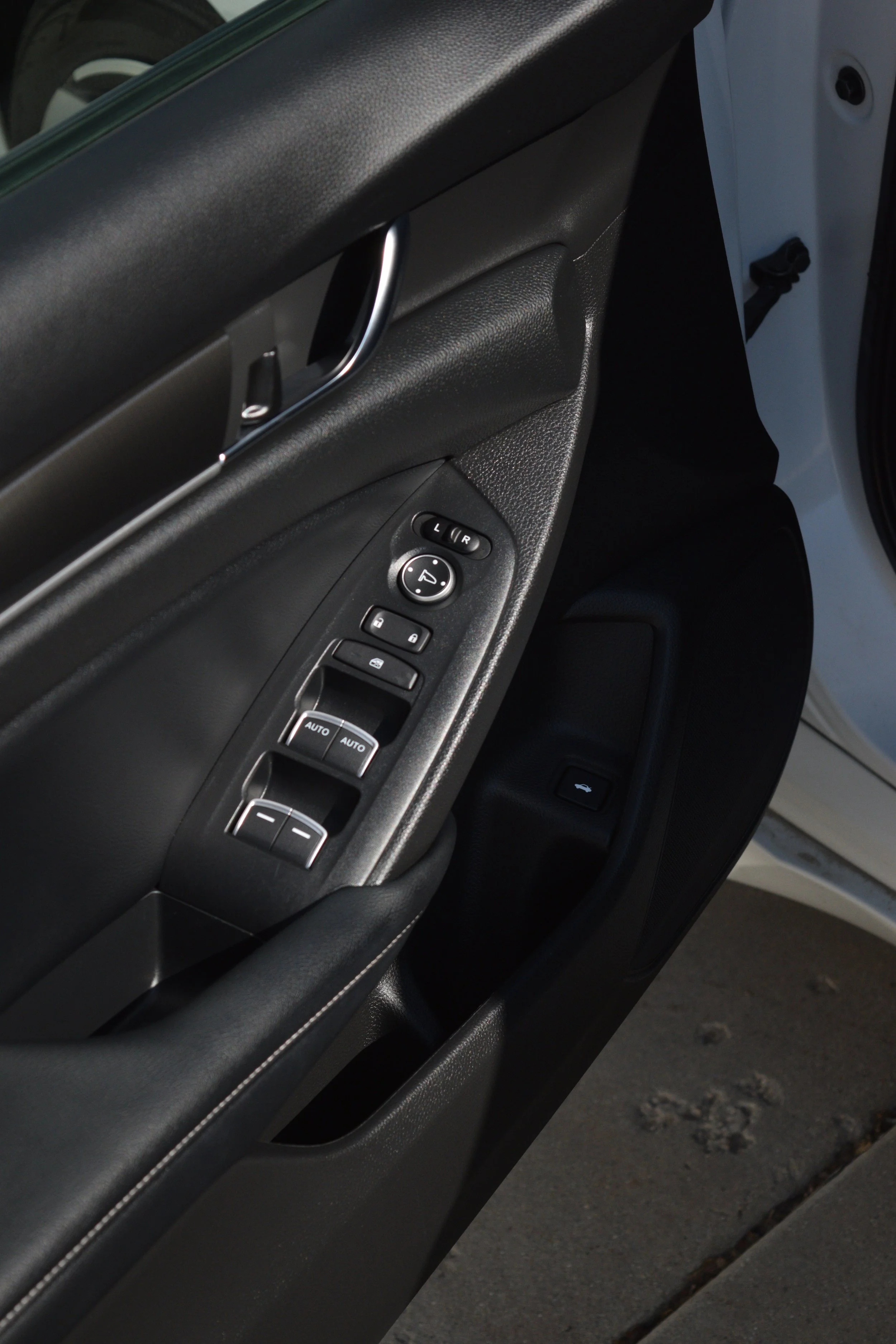 Interior Complete Detail door panel in Eagle Mountain, UT.
meticulously dusting all cracks and crevices with an air blaster and soft horse hair brush. Followed with a thorough cleaning with our shine supply solution diluted 4:1 for a perfect breakdow