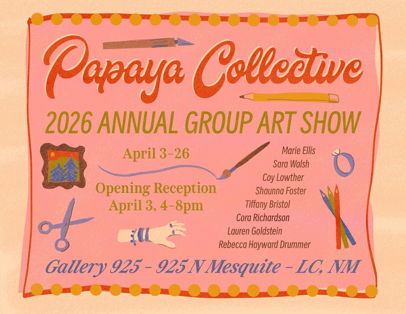 Papaya Collective Annual Group Show - Reception