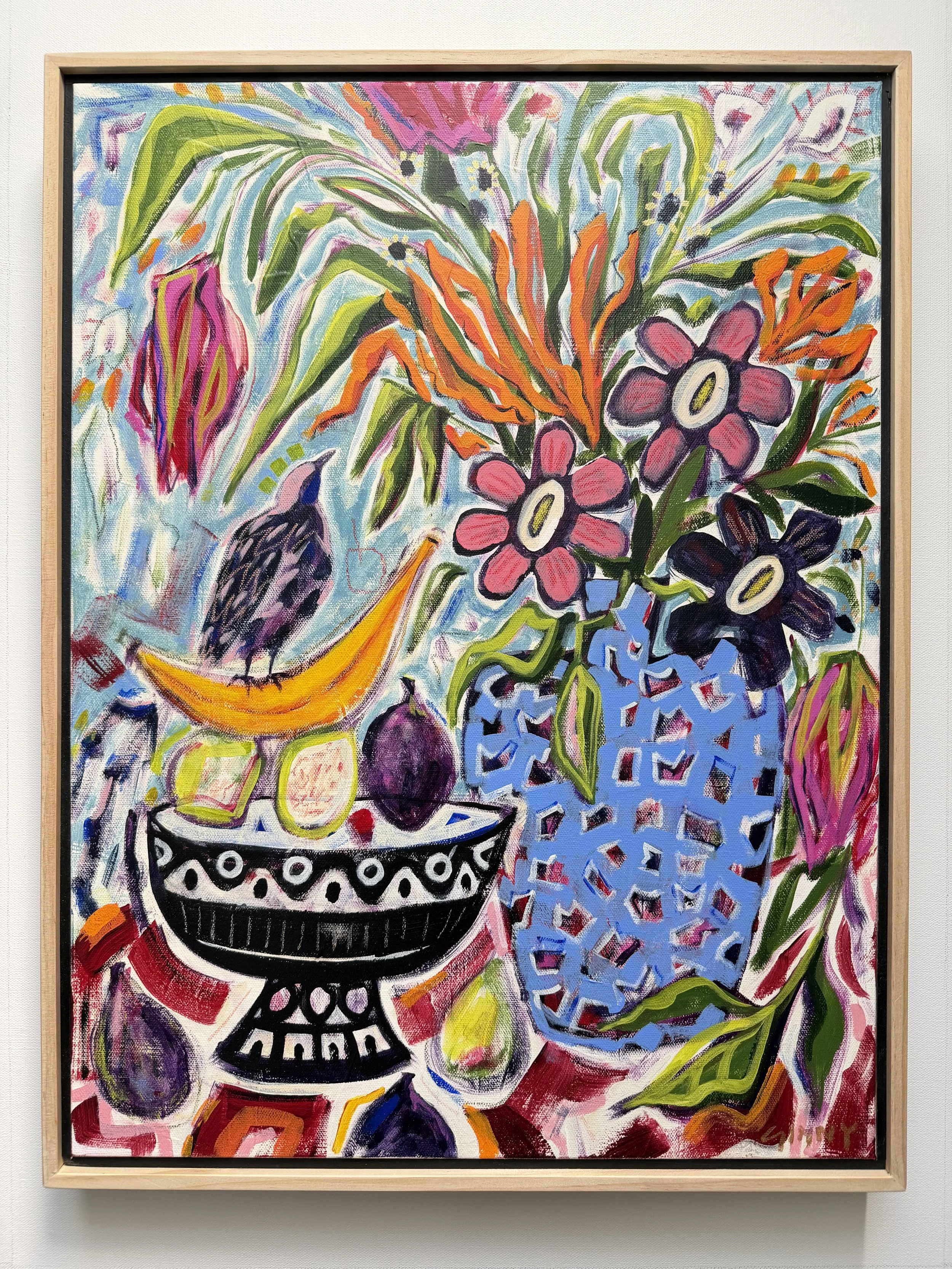 Gettin' Figgy with It - 25" x 21" - Acrylic on Canvas - SOLD