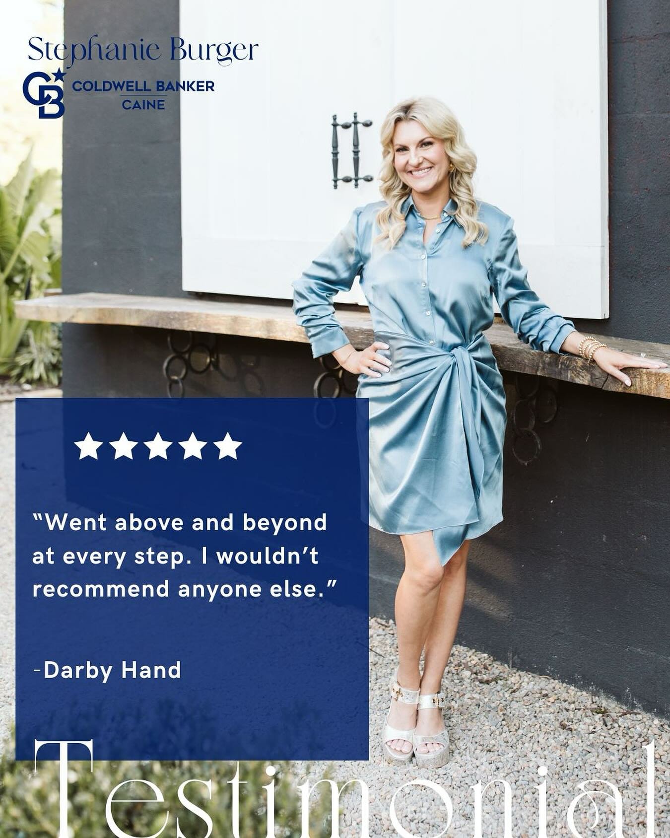 Client Testimonial
 ⭐️⭐️⭐️⭐️⭐️

You Deserve the Best in Real Estate! 

#ClientTestimonial
#SoldonStephanie⁠
#YouDeservetheBestinRealEstate⁠
#CBCaine⁠
#GreenvilleSCRealtor⁠
#ILoveWhatIDo⁠
www.SoldonStephanie.com⁠
280+ 5-Star Reviews 🔗in BIO