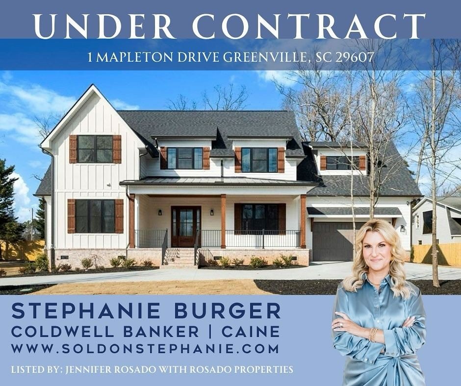 Under Contract! 🌟 

I love it when the stars align and deals fall right into place at the perfect time! 

Thrilled for my clients for getting their dream home under contract! 💙 

#UnderContract
#SoldonStephanie⁠
#YouDeservetheBestinRealEstate⁠
#CBC