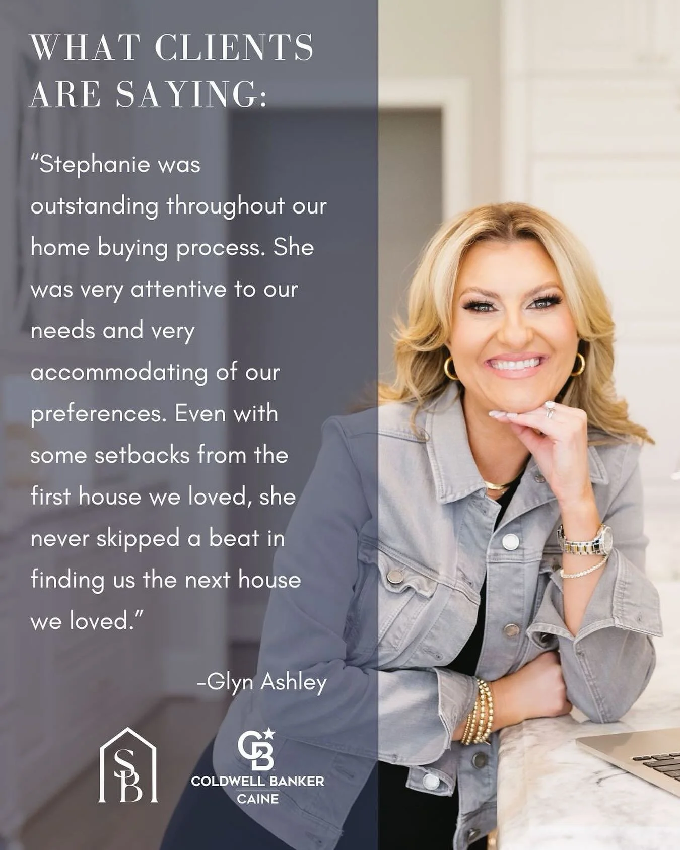 Client Testimonial
 ⭐️⭐️⭐️⭐️⭐️

You Deserve the Best in Real Estate! 

#ClientTestimonial
#SoldonStephanie⁠
#YouDeservetheBestinRealEstate⁠
#CBCaine⁠
#GreenvilleSCRealtor⁠
#ILoveWhatIDo⁠
www.SoldonStephanie.com⁠
280+ 5-Star Reviews 🔗in BIO
