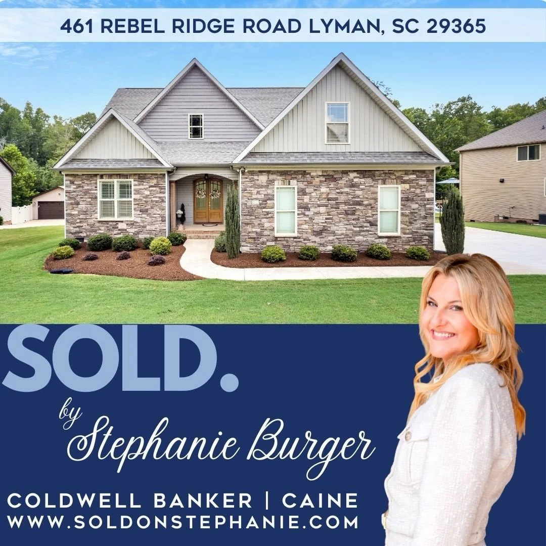 🌟 Just Sold! 

Congratulations to my clients on their closing today! 

Thank you for trusting me as your Realtor. 💙 

#SoldonStephanie⁠&nbsp;
#YouDeservetheBestinRealEstate⁠&nbsp;
#CBCaine⁠&nbsp;
#GreenvilleSCRealtor⁠&nbsp;
#ILoveWhatIDo⁠&nbsp;
www