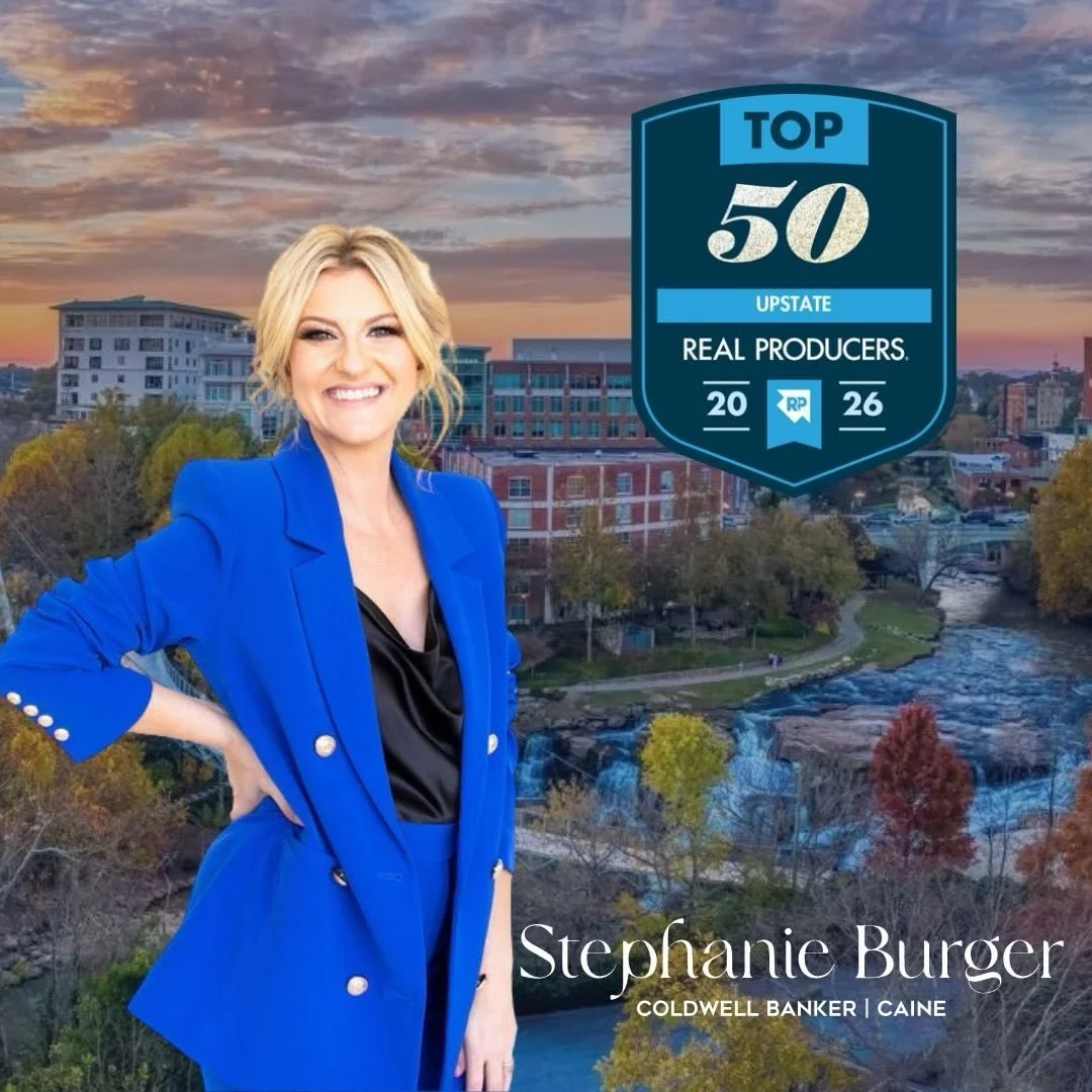 Feeling grateful today! 

I&rsquo;m honored to be named one of the Top-Producing Agents of 2026 in the Upstate and to be included in the TOP 50 agents in the area!

#SoldonStephanie #YouDeserveTheBestInRealEstate #CBCaine #GreenvilleSCRealtor #ILoveW