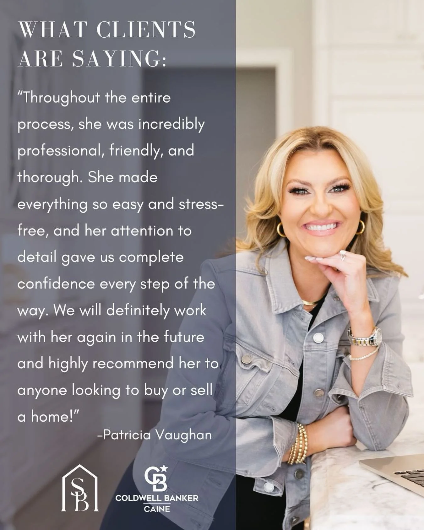 Client Testimonial&nbsp;
⭐️⭐️⭐️⭐️⭐️&nbsp;
&nbsp;&nbsp;
You Deserve the Best in Real Estate! &nbsp;
&nbsp;&nbsp;
#SoldonStephanie⁠&nbsp;
#YouDeservetheBestinRealEstate⁠&nbsp;
#CBCaine⁠&nbsp;
#GreenvilleSCRealtor⁠&nbsp;
ILoveWhatIDo⁠&nbsp;
www.SoldonSt