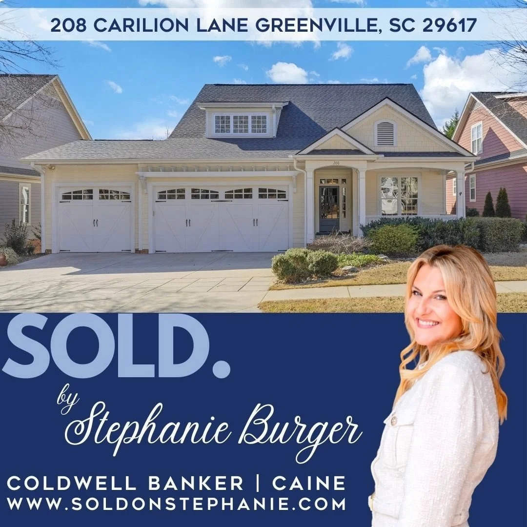 🌟Just Sold!🌟 

Congratulations to my clients on the sale of their home! I&rsquo;m grateful for the opportunity to serve as your trusted Realtor. 💙 

#JustSold
#SoldonStephanie⁠&nbsp;
#YouDeservetheBestinRealEstate⁠&nbsp;
#CBCaine⁠&nbsp;
#Greenvill