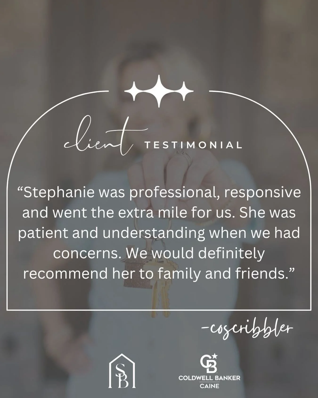 Client Testimonial&nbsp;
⭐️⭐️⭐️⭐️⭐️&nbsp;
&nbsp;&nbsp;
You Deserve the Best in Real Estate! &nbsp;
&nbsp;&nbsp;
#ClientTestimonial&nbsp;
#SoldonStephanie⁠&nbsp;
#YouDeservetheBestinRealEstate⁠&nbsp;
#CBCaine⁠&nbsp;
#GreenvilleSCRealtor⁠&nbsp;
ILoveWh