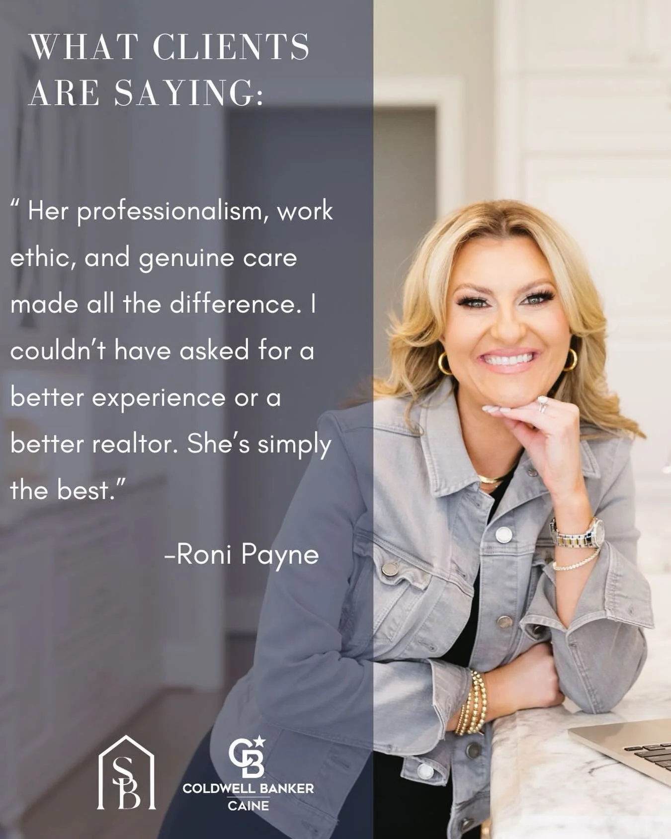 Client Testimonial&nbsp;
⭐️⭐️⭐️⭐️⭐️&nbsp;
&nbsp;&nbsp;
You Deserve the Best in Real Estate! &nbsp;
&nbsp;&nbsp;
#ClientTestimonial&nbsp;
#SoldonStephanie⁠&nbsp;
#YouDeservetheBestinRealEstate⁠&nbsp;
#CBCaine⁠&nbsp;
#GreenvilleSCRealtor⁠&nbsp;
ILoveWh