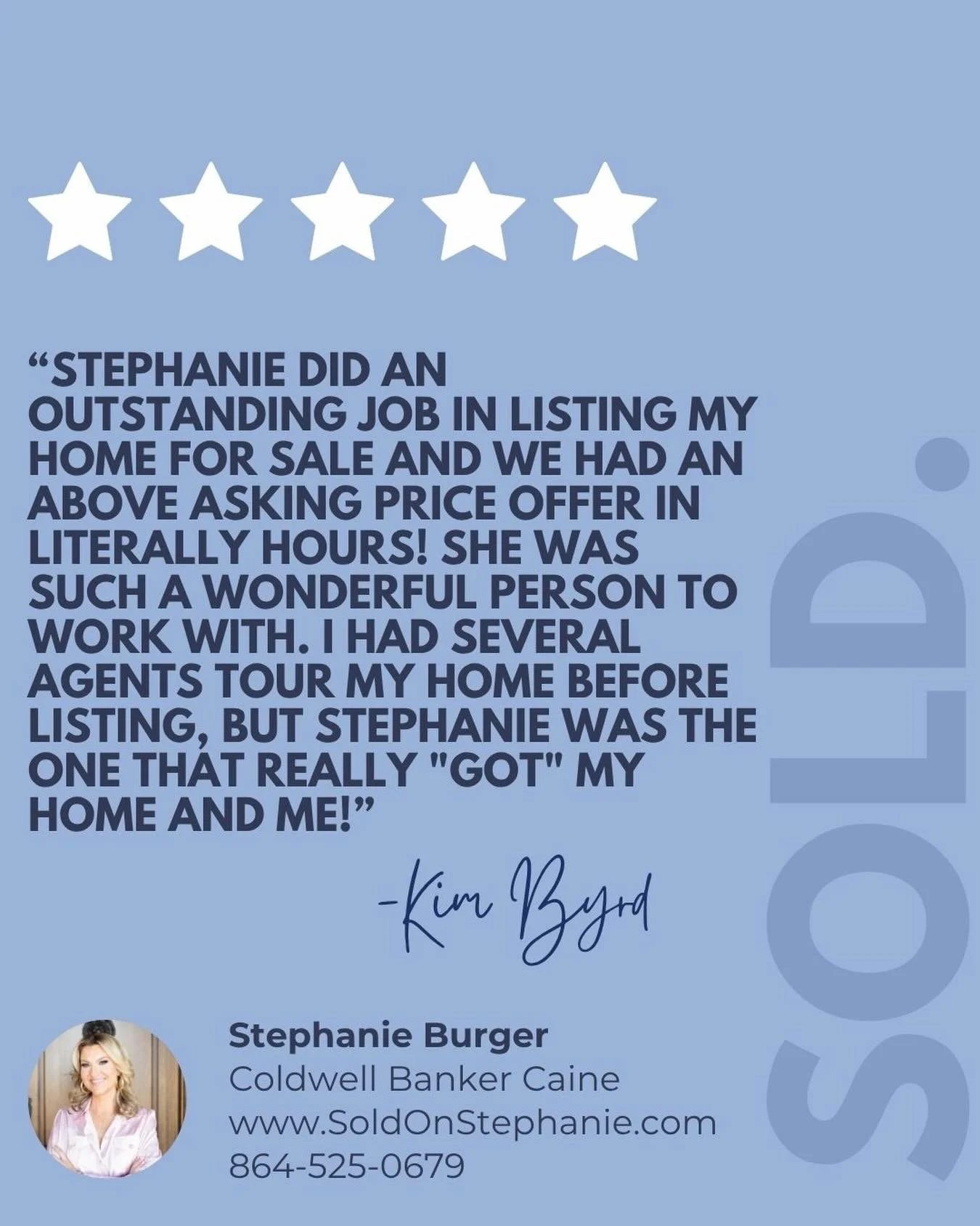Client Testimonial&nbsp;
⭐️⭐️⭐️⭐️⭐️&nbsp;
&nbsp;&nbsp;
You Deserve the Best in Real Estate! &nbsp;
&nbsp;&nbsp;
#ClientTestimonial&nbsp;
#SoldonStephanie⁠&nbsp;
#YouDeservetheBestinRealEstate⁠&nbsp;
#CBCaine⁠&nbsp;
#GreenvilleSCRealtor⁠&nbsp;
ILoveWh