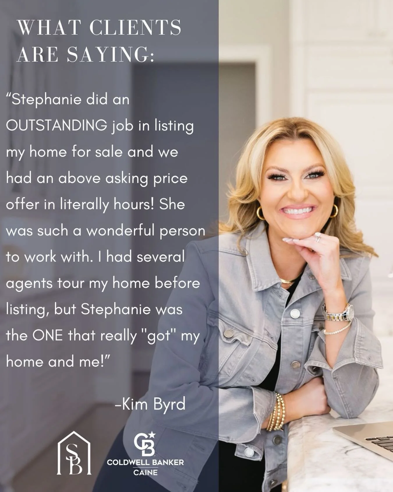 Client Testimonial&nbsp;
⭐️⭐️⭐️⭐️⭐️&nbsp;
&nbsp;&nbsp;
You Deserve the Best in Real Estate! &nbsp;
&nbsp;&nbsp;
#ClientTestimonial&nbsp;
#SoldonStephanie⁠&nbsp;
#YouDeservetheBestinRealEstate⁠&nbsp;
#CBCaine⁠&nbsp;
#GreenvilleSCRealtor⁠&nbsp;
ILoveWh