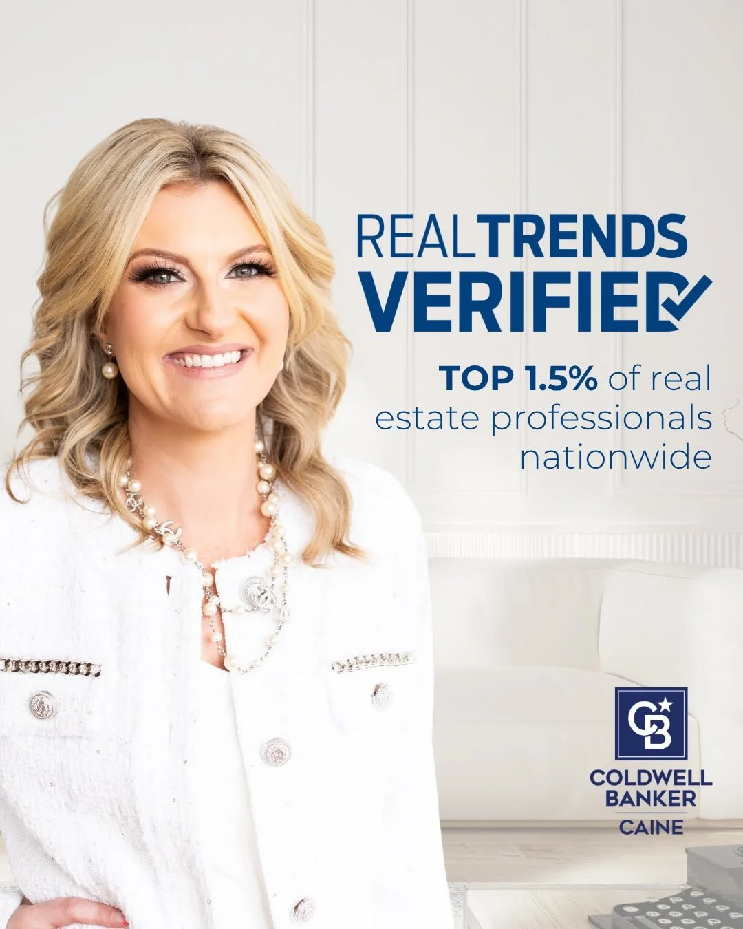 Feeling incredibly grateful to be recognized by RealTrends Verified as ranking among the top 1.5% of agents nationwide. 🏡✨ 

This achievement wouldn&rsquo;t be possible without the trust and support of my amazing clients, friends, and referral partn