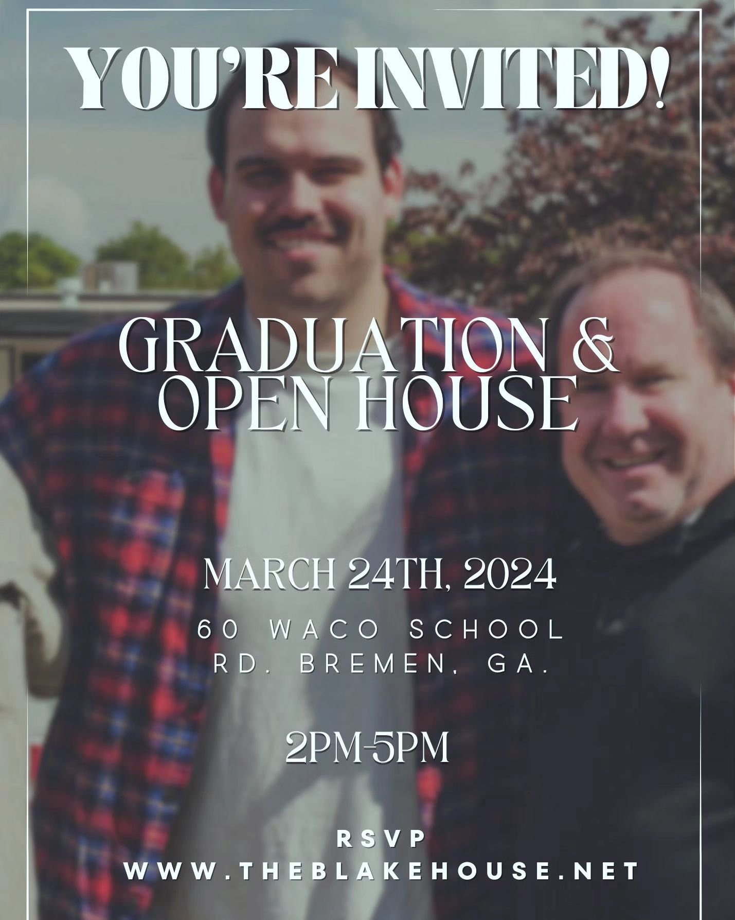 🎉This Sunday, March 24th!🎉

We're thrilled to invite you to our open house here at The Blake House! Share heartwarming testimonies, celebrate our esteemed alumni, and get an exclusive look at our newly renovated interior. RSVP at the link in bio.

