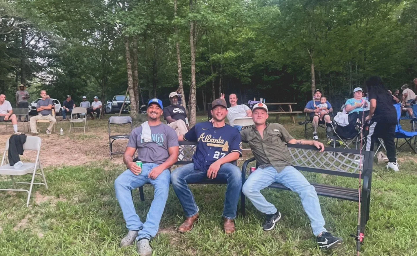 Fishing, fellowship, and fireworks. Happy 4th of July from The Blake House!