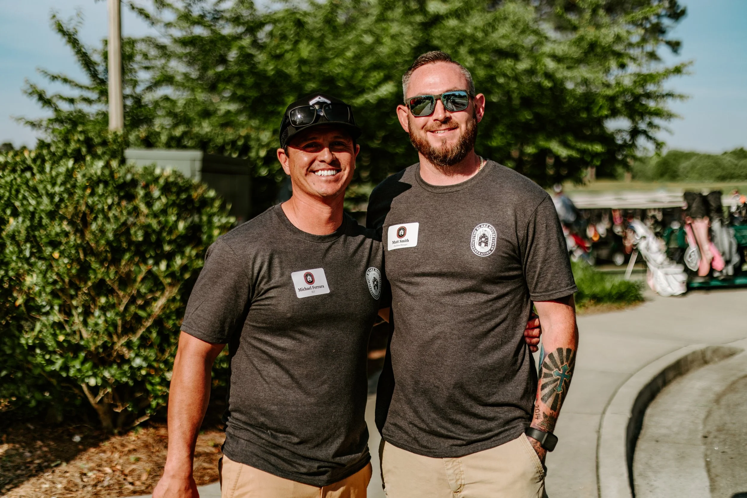 Men participating in a Christ-centered addiction recovery program in Georgia