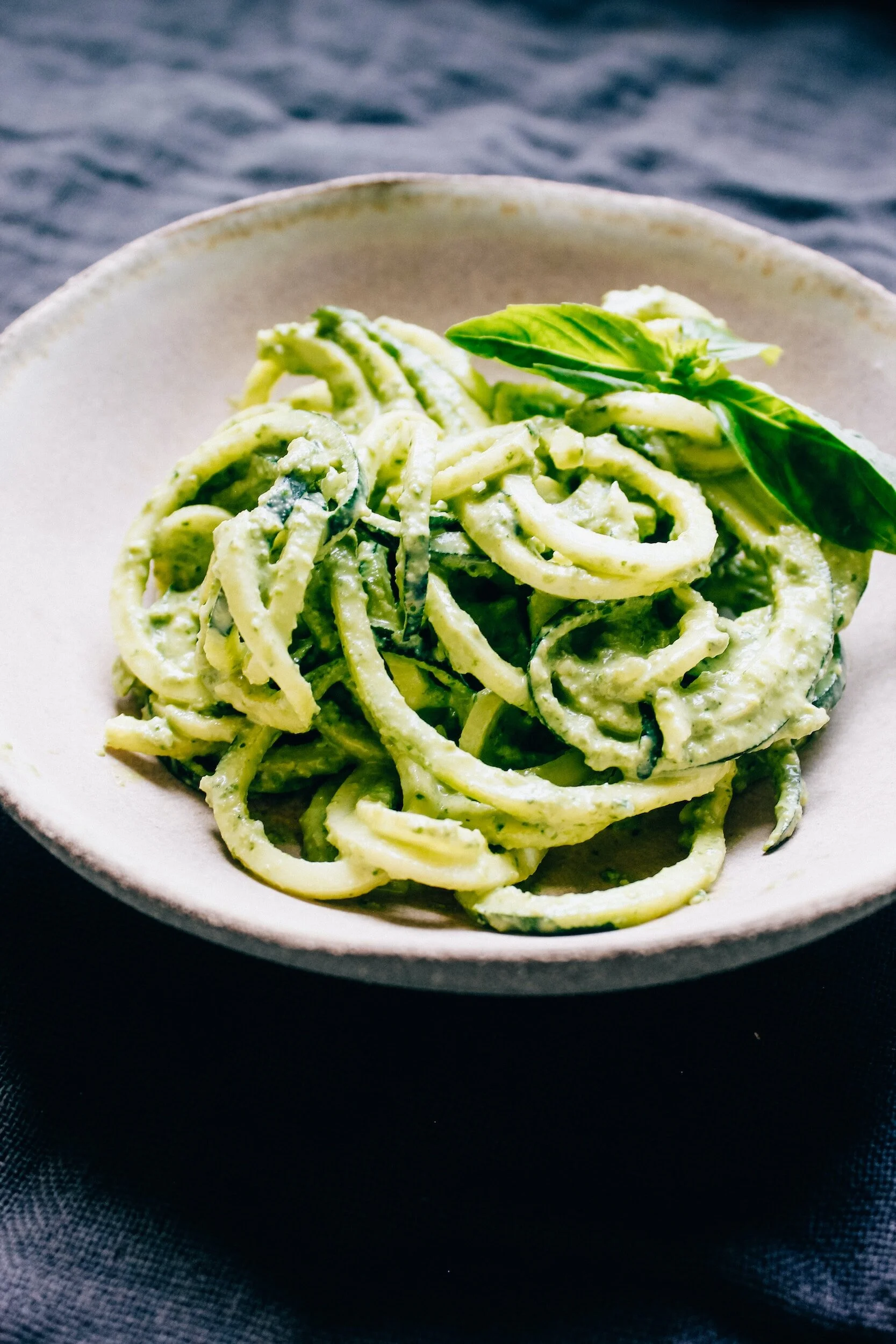 Zucchini Noodles with Coconut Sauce Recipe
