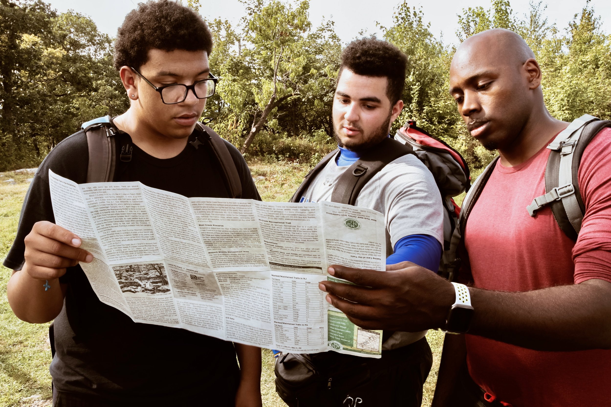 Participants get ready to take on their first hike at Delaware Water Gap.jpg