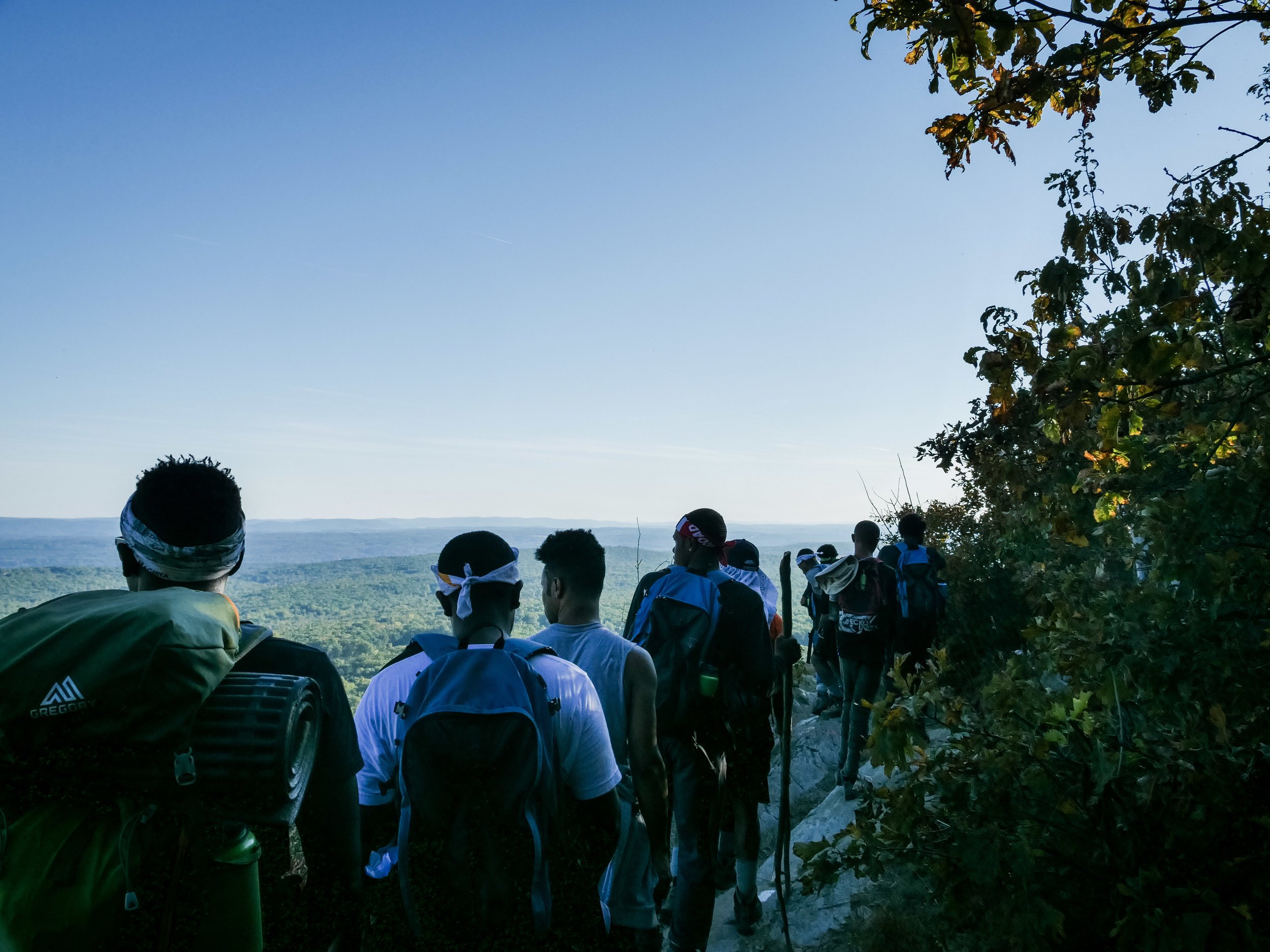 Hiking the Appalachian Trail Ridgeline at Delaware Watergap, NJ.jpg