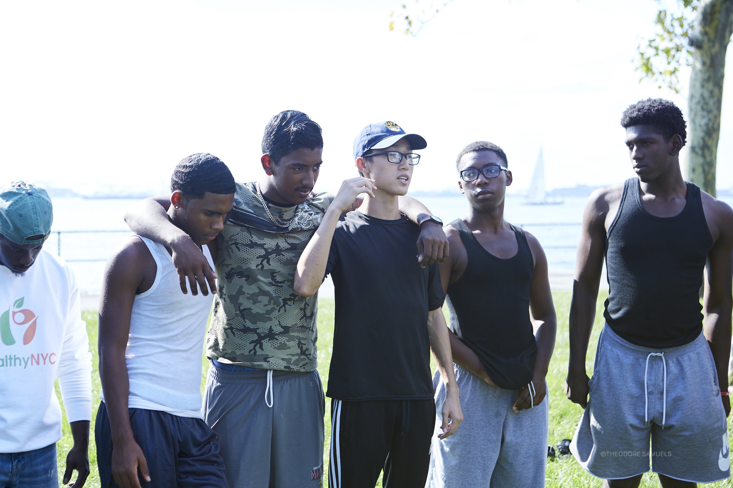 Participants talk about what brotherhood mean to them at C2C_ Governors Island_NY.jpg