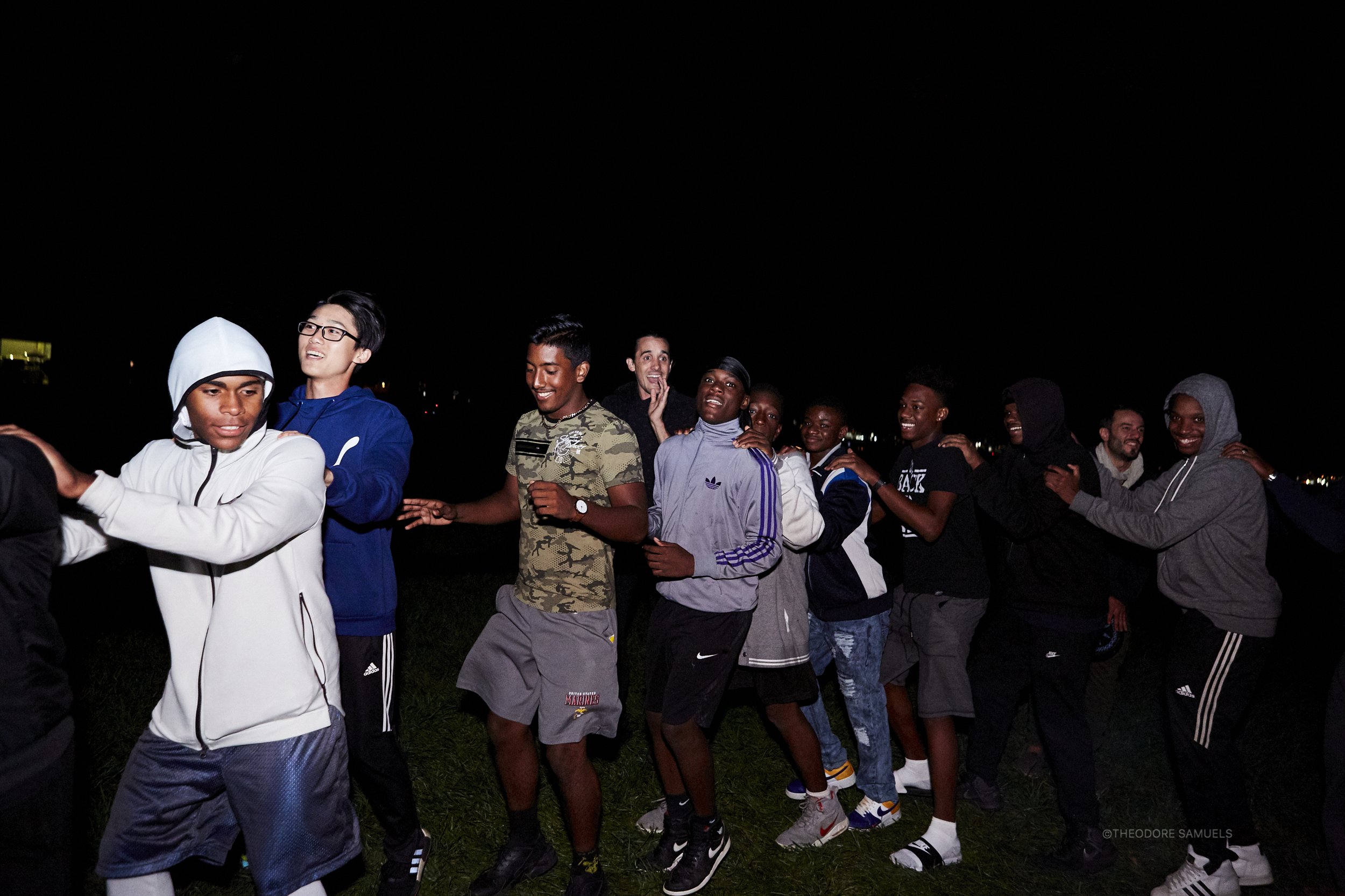 Dancing and singing around the fire - C2C_ Governors Island_NY2.jpg