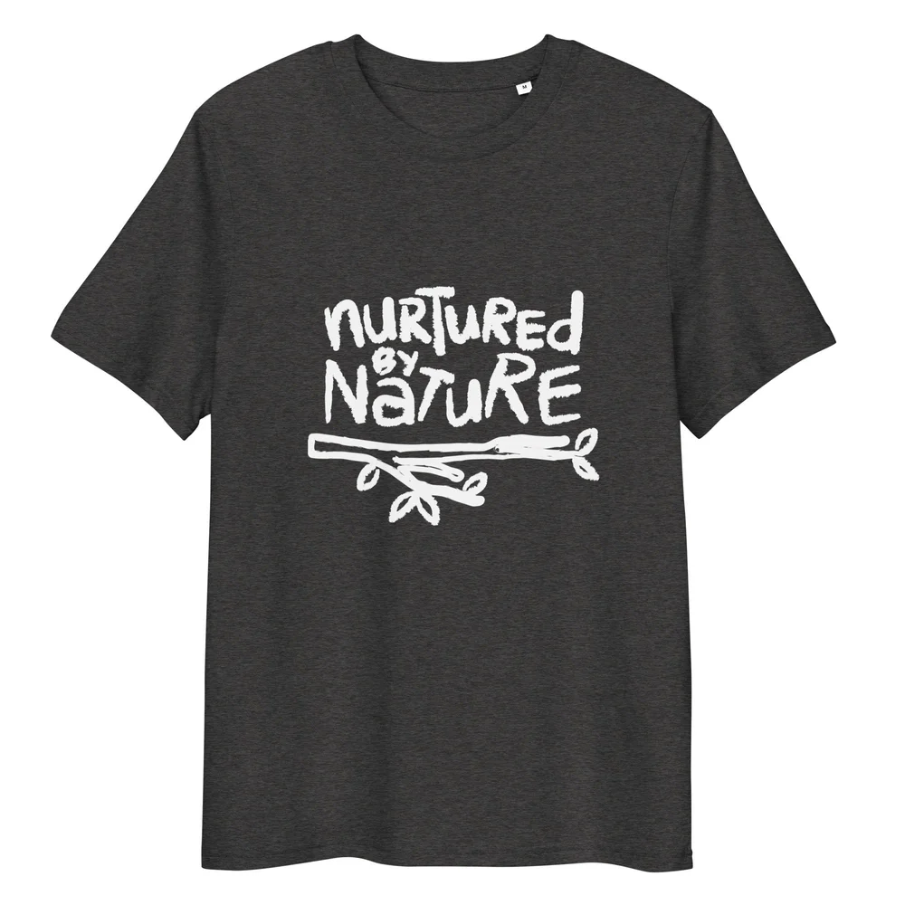 INTO THE AM Men's Graphic T-Shirt - Nature Themed, Ultra-Soft, Flattering Fit (Black, Small)