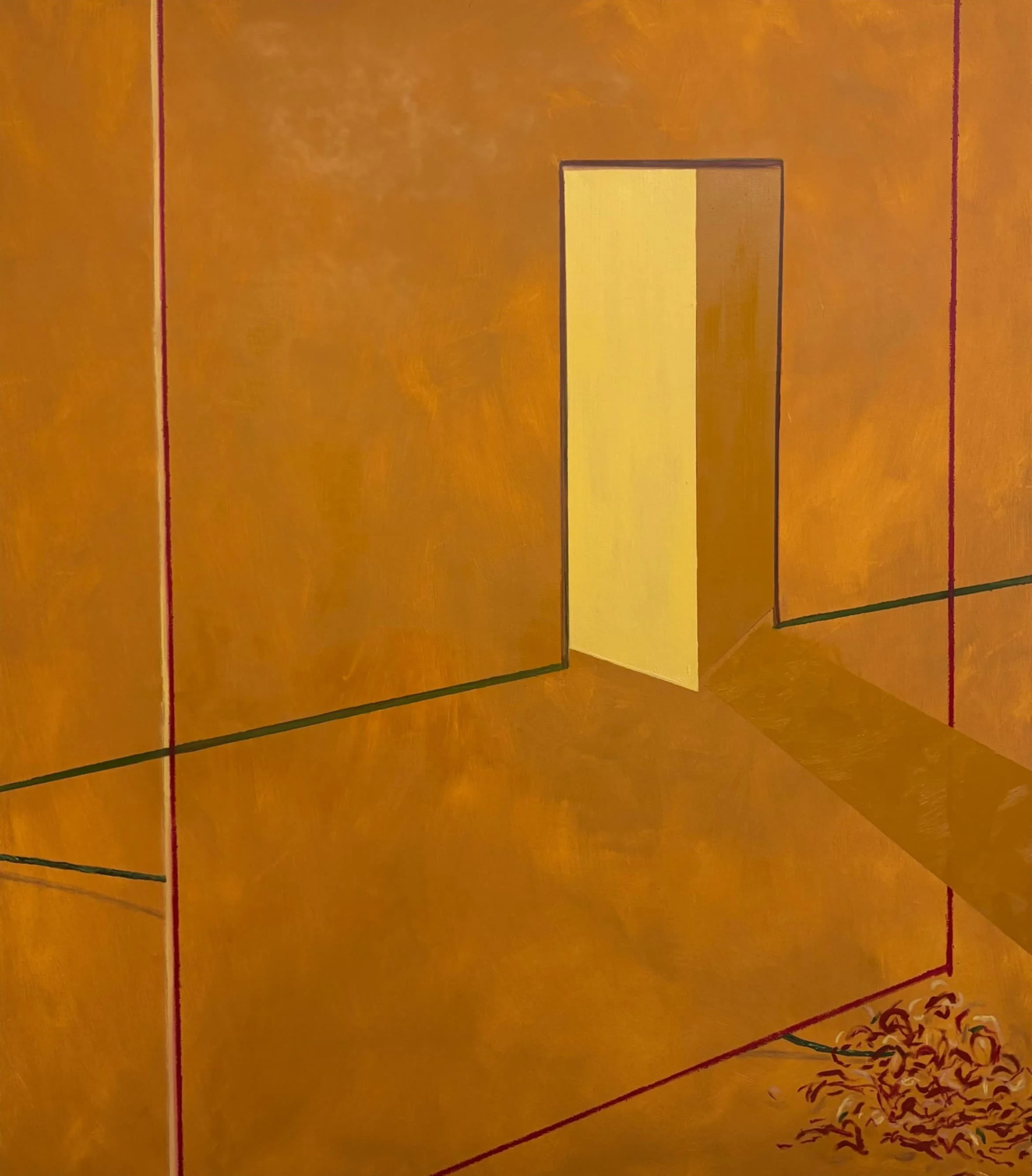 IN THE  PRESENCE OF US, 65x57 inches, Oil on Canvas, 2024