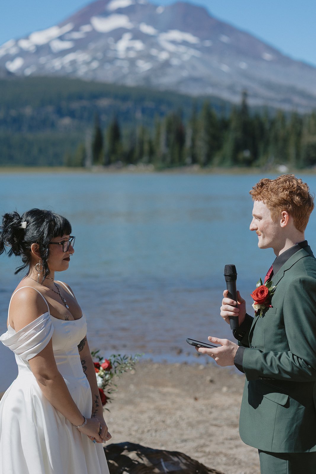 A Small, Intimate Sparks Lake Wedding in Oregon: Everything You Need to Know!