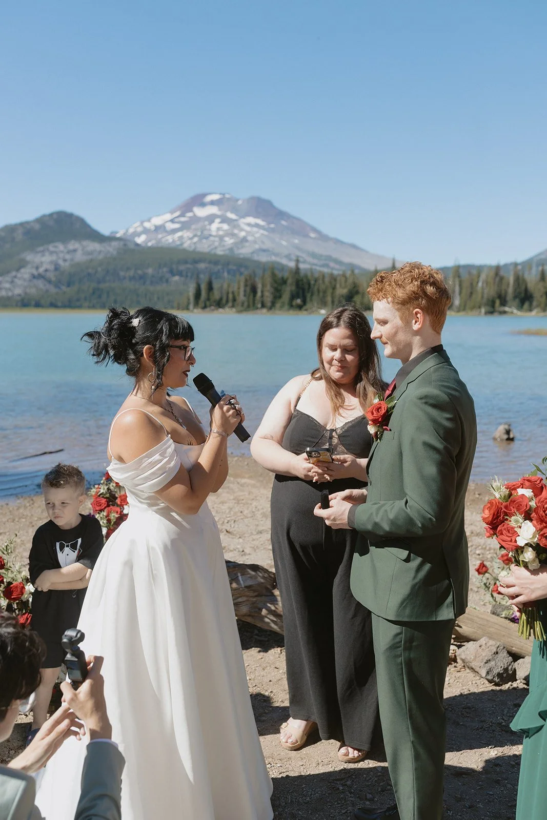 A Small, Intimate Sparks Lake Wedding in Oregon: Everything You Need to Know!