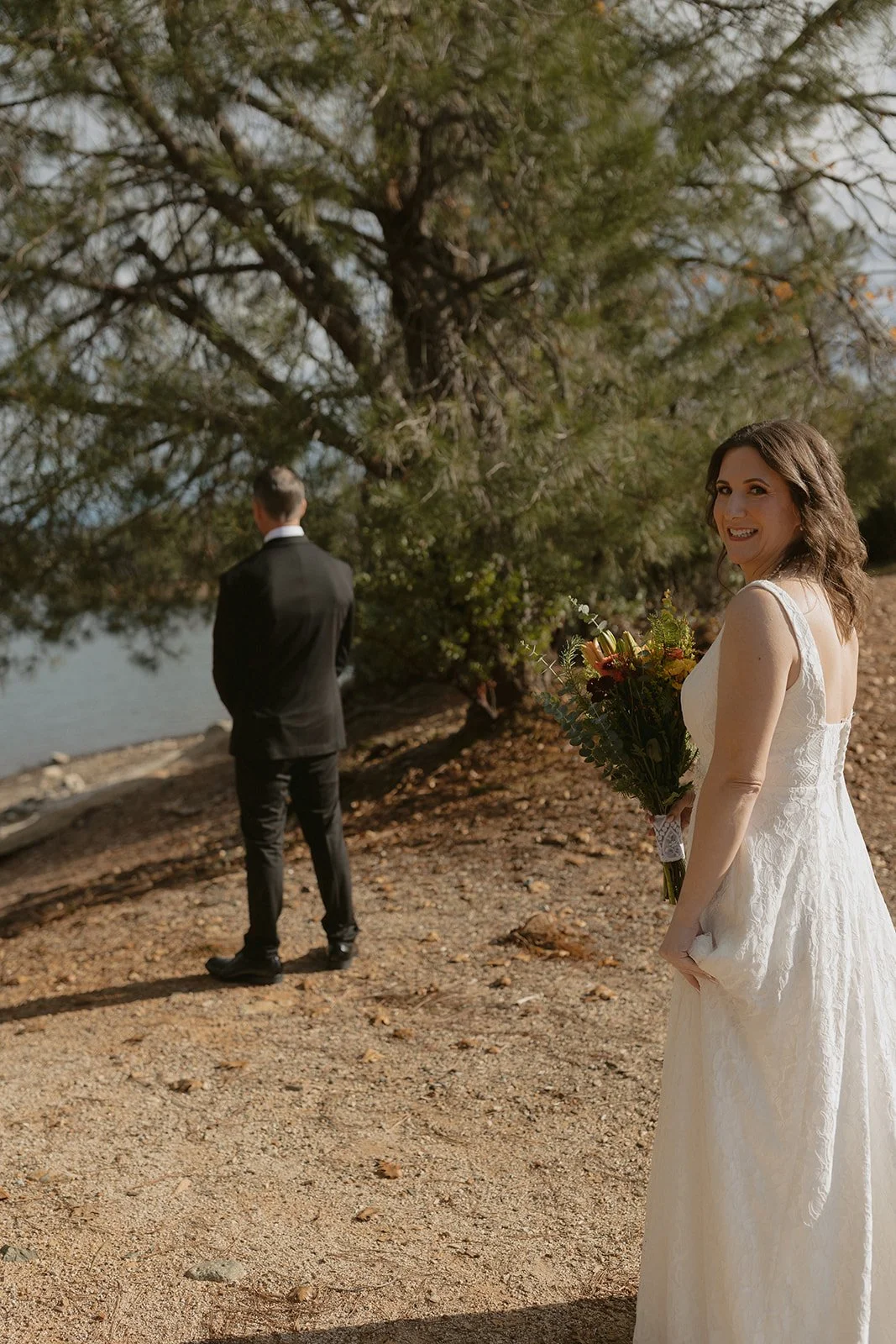 A Sweet &amp; Scenic Redding Mini Wedding at Whiskeytown Lake