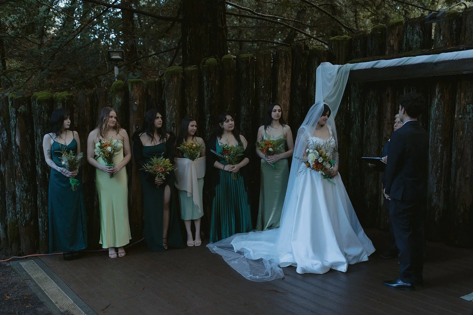 A Moody Mt. Madonna State Park Wedding in the Santa Cruz Redwoods