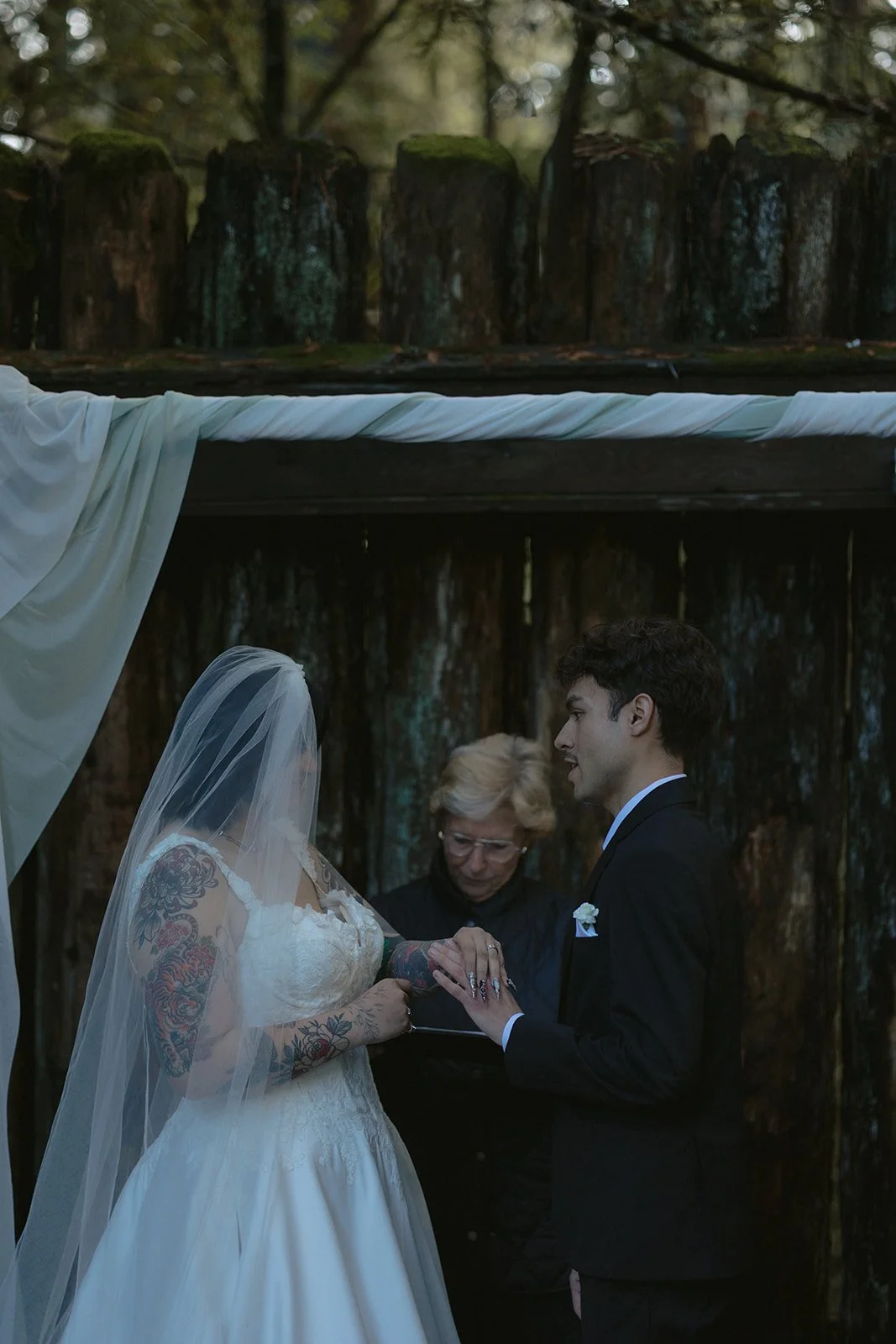 A Moody Mt. Madonna State Park Wedding in the Santa Cruz Redwoods