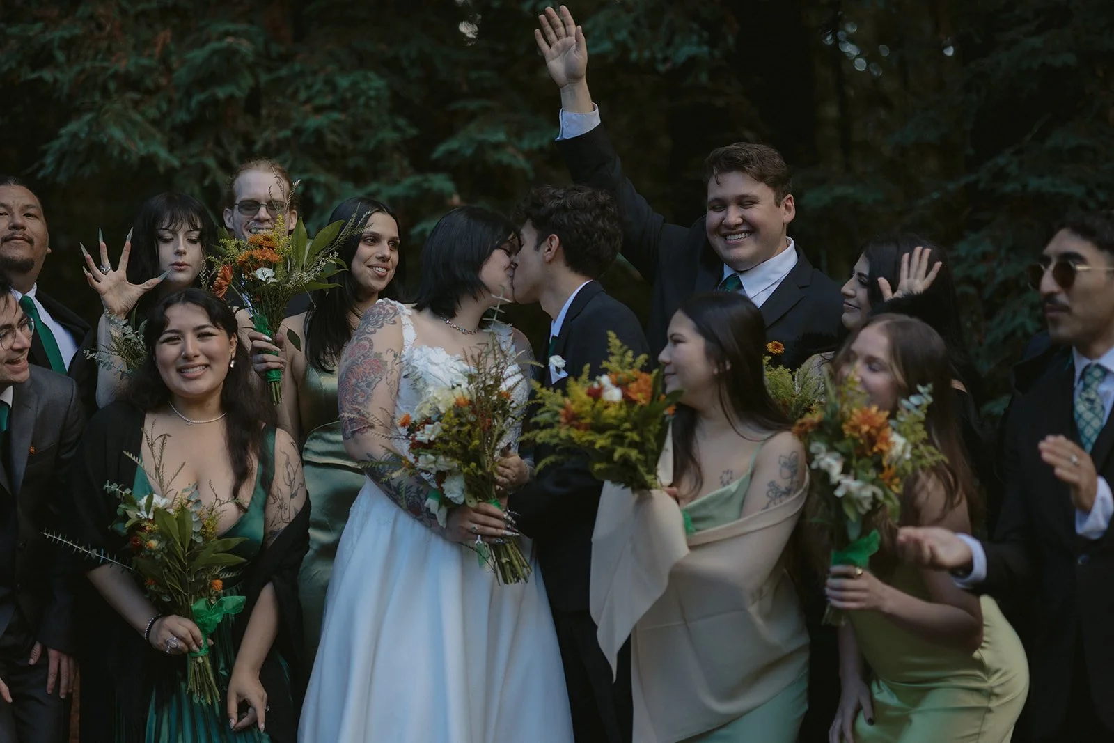 A Moody Mt. Madonna State Park Wedding in the Santa Cruz Redwoods