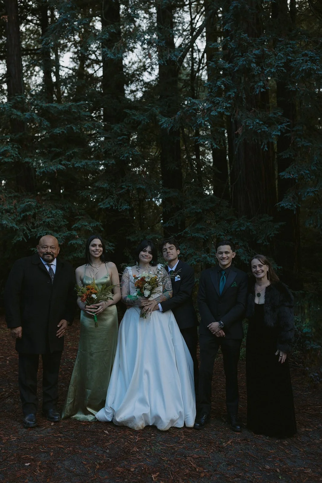 A Moody Mt. Madonna State Park Wedding in the Santa Cruz Redwoods