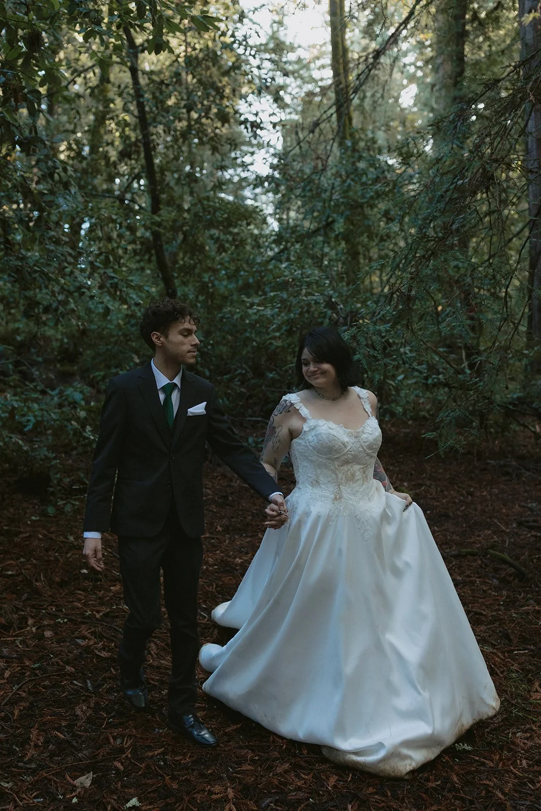 A Moody Mt. Madonna State Park Wedding in the Santa Cruz Redwoods