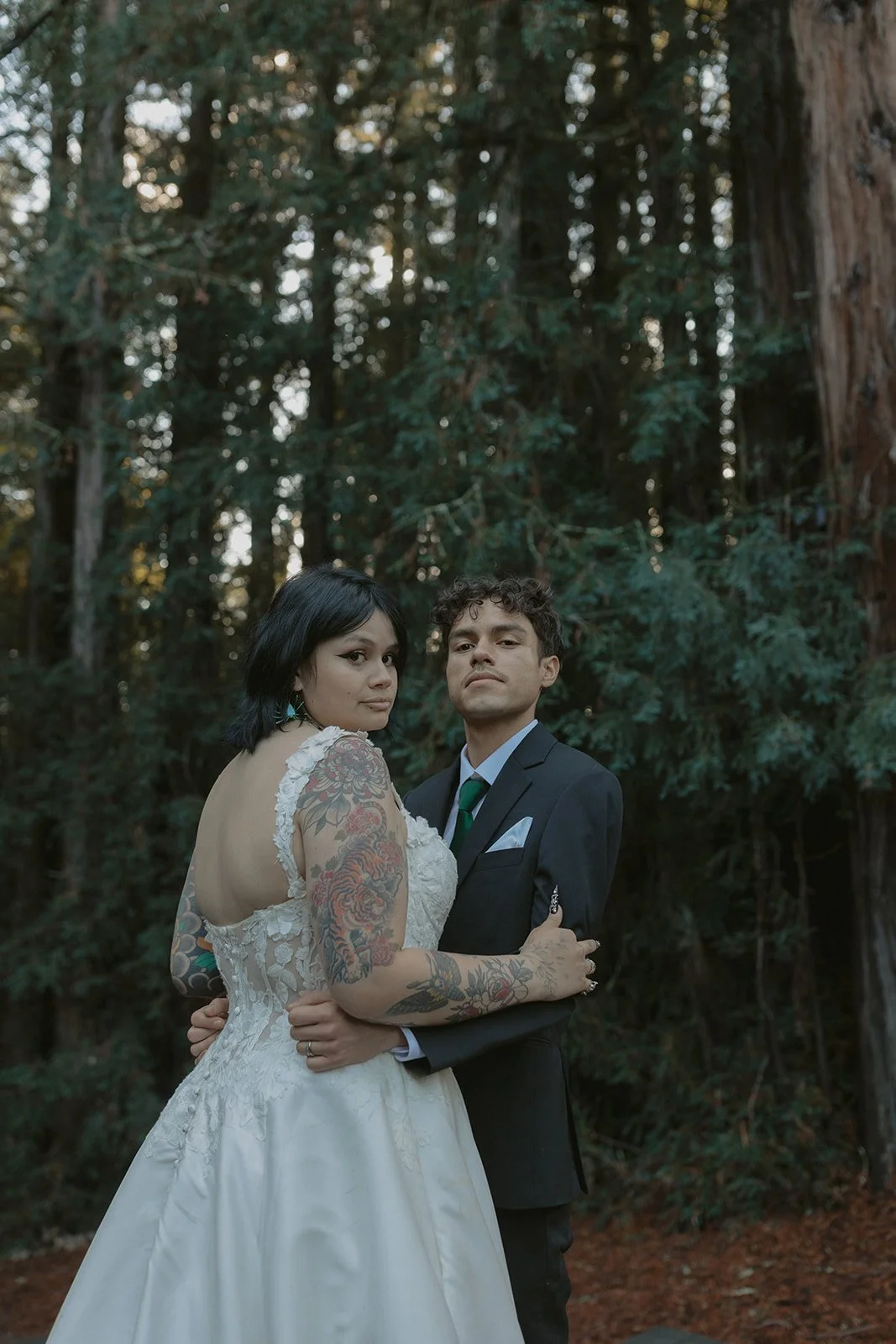A Moody Mt. Madonna State Park Wedding in the Santa Cruz Redwoods
